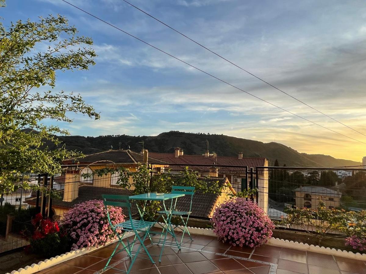 Casa Rural Vistablanca En Una Sola Planta Con Bonitas Vistas Y Piscina - Junto A La Capital Y La Alhambra Cenes De La Vega Bagian luar foto