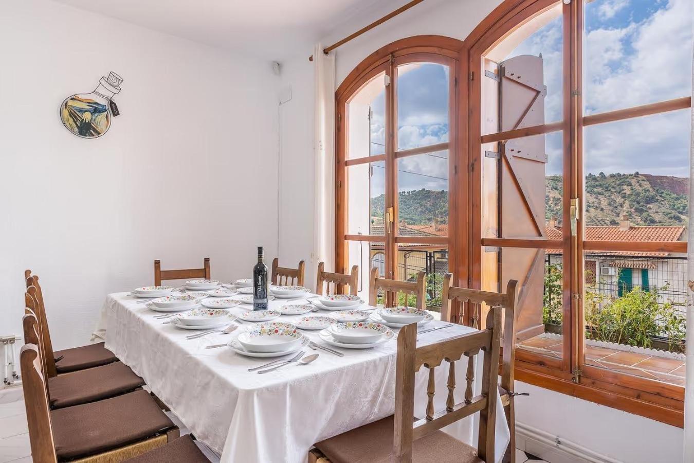 Casa Rural Vistablanca En Una Sola Planta Con Bonitas Vistas Y Piscina - Junto A La Capital Y La Alhambra Cenes De La Vega Bagian luar foto