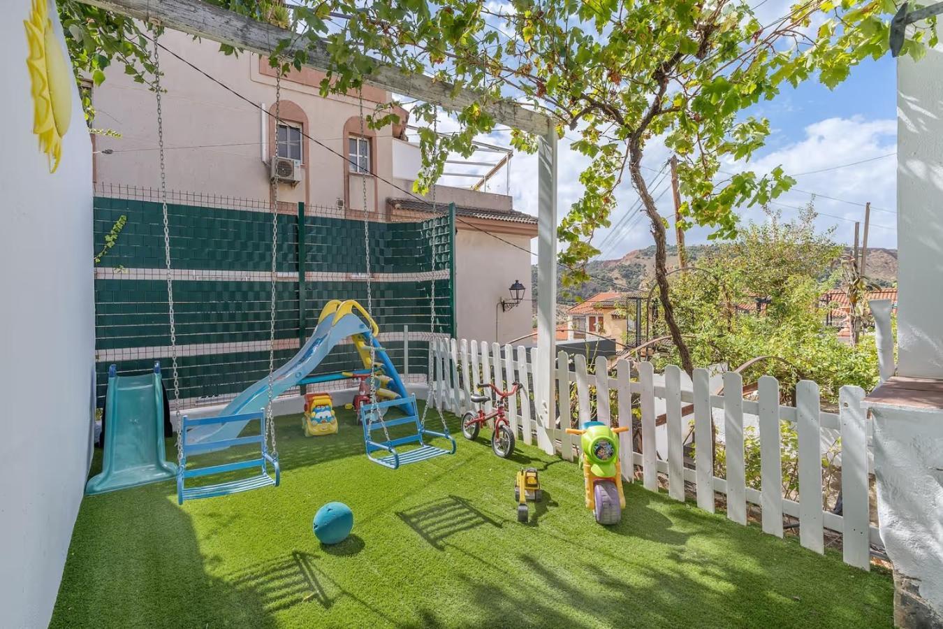 Casa Rural Vistablanca En Una Sola Planta Con Bonitas Vistas Y Piscina - Junto A La Capital Y La Alhambra Cenes De La Vega Bagian luar foto